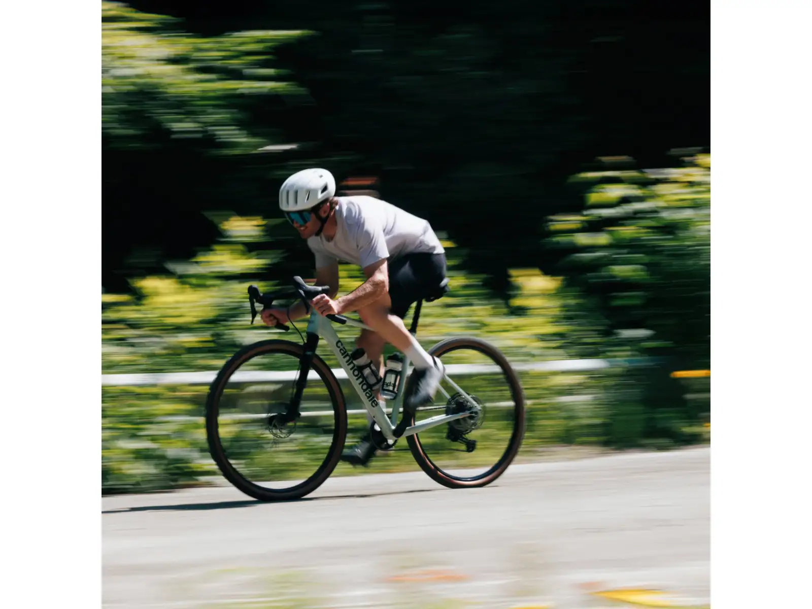 Cannondale Topstone CAAD Lefty Gravelbike Sky Grey