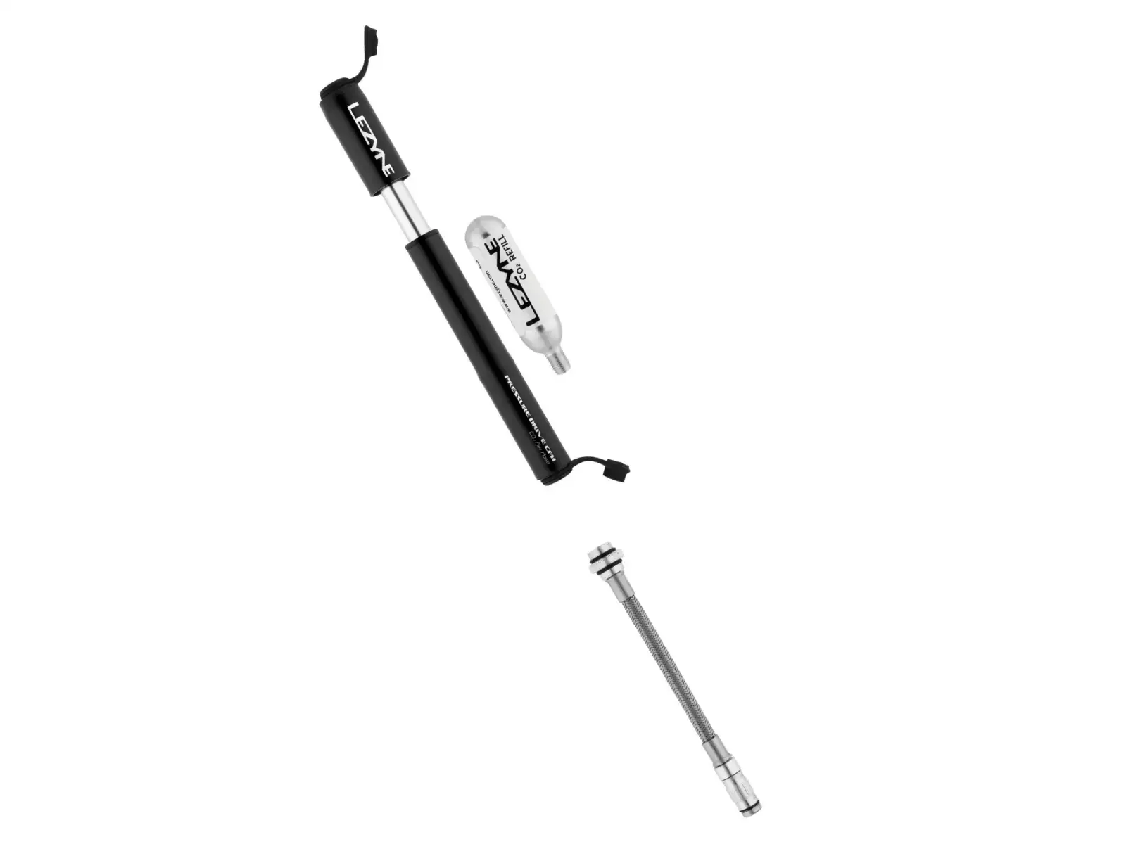 Lezyne CO2 Pressure Drive CFH Pumpe Schwarz