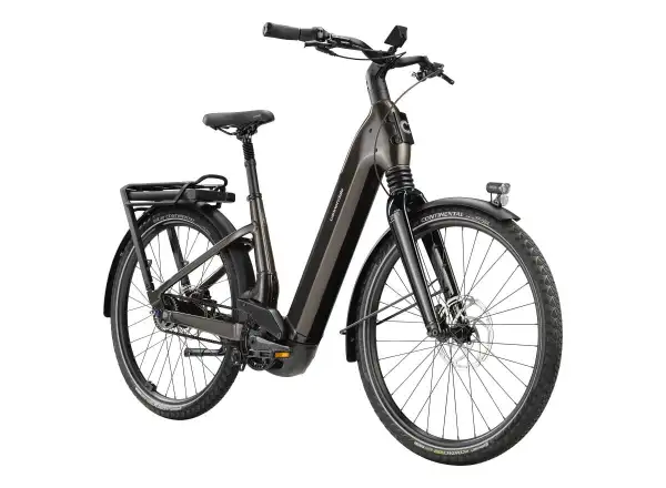 Cannondale Mavaro 2 LSTH Black City-Elektrofahrrad mit tiefem Einstieg