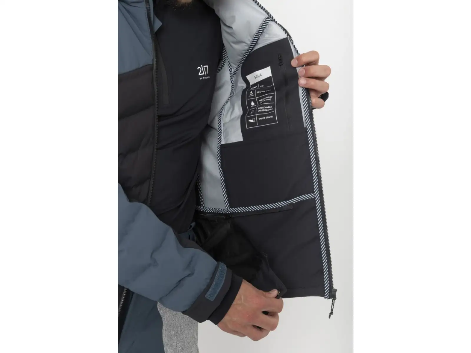 2117 of Sweden Ajke Herren Skijacke Midnight