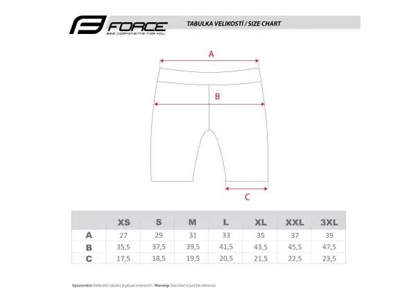 Force Shine Herren Shorts mit Polsterung Schwarz