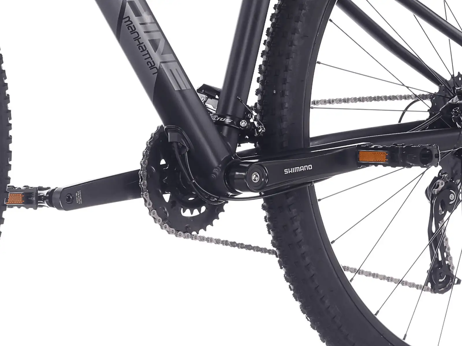 Rock Machine Manhattan 90-29 Mountainbike Matt Black