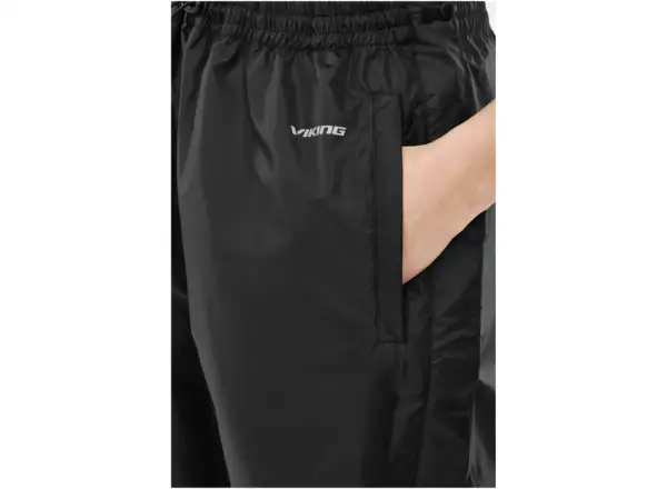 Viking Active Line Rainier Damen-Ganzreißverschluss-Hose Black