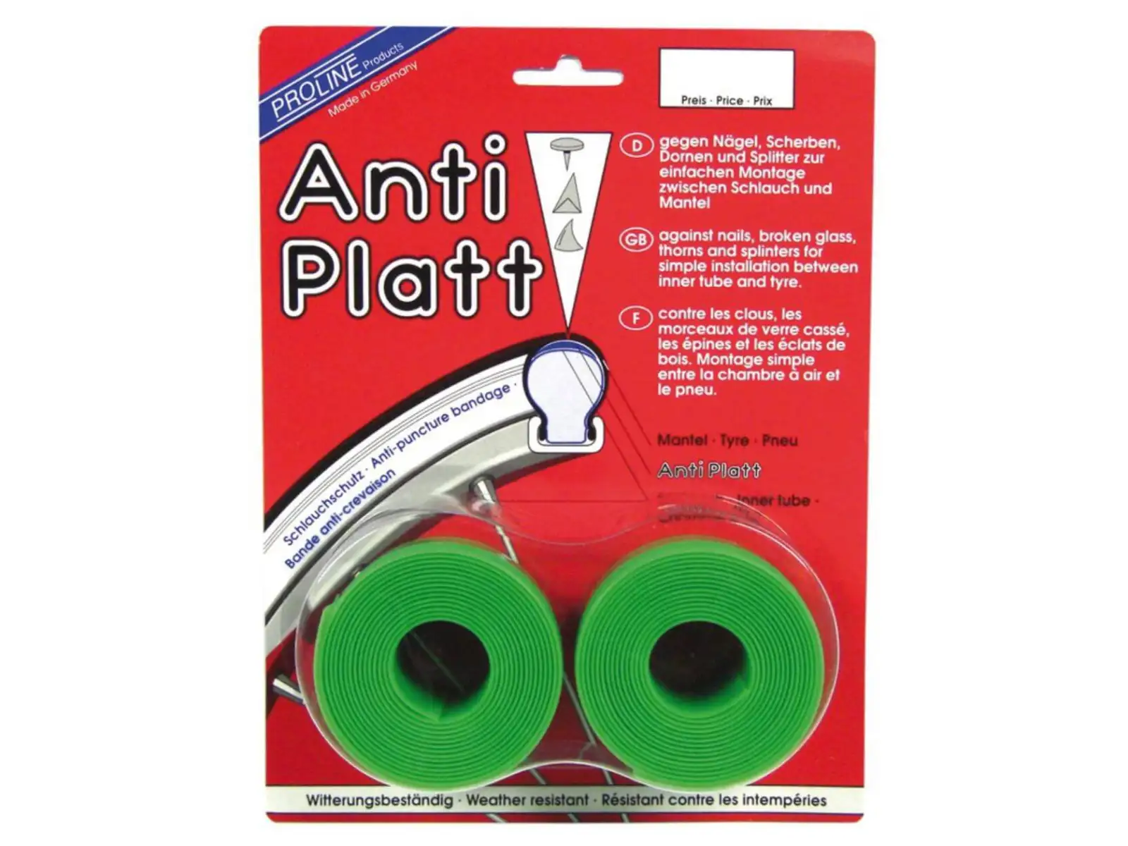 Proline Anti-Platt Schutzband 37-47/622 grün