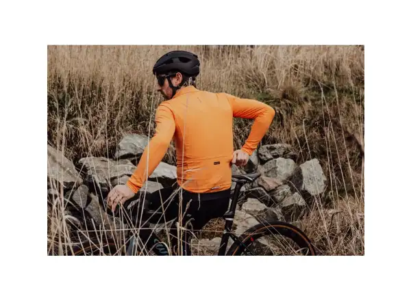 Force Endless Radtrikot Langarm orange