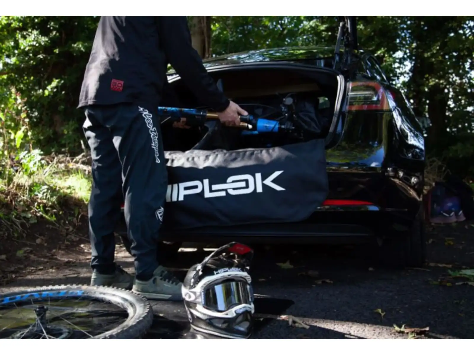 Hiplok Rideshield Schutzmatte 2700 x 1020 mm schwarz