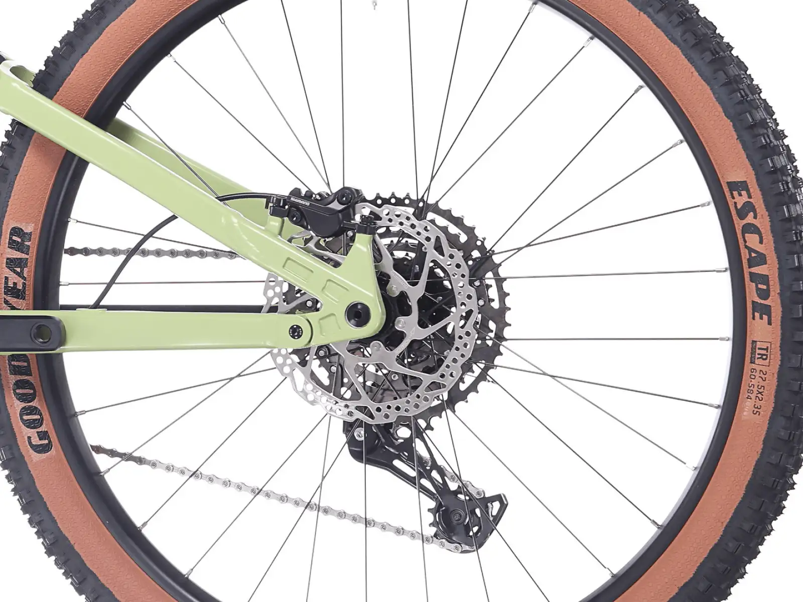 Rock Machine Blizz FS 50-27 Mountainbike Matte Jade Green