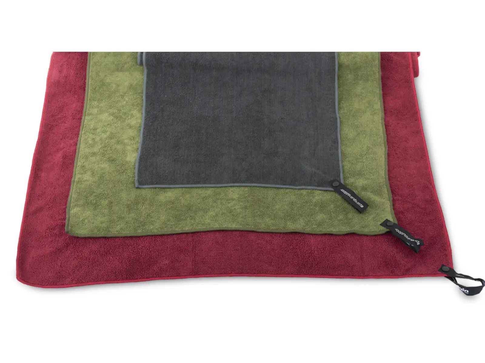 Pinguin Terry Towel Handtuch L rot (120x60 cm)