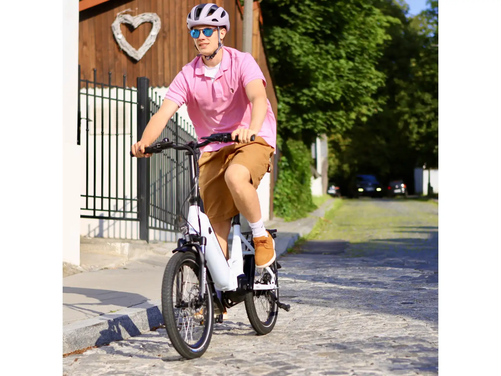 Ecobike Rhino Cruise 630 Wh Arctic weiß faltbares Elektrofahrrad
