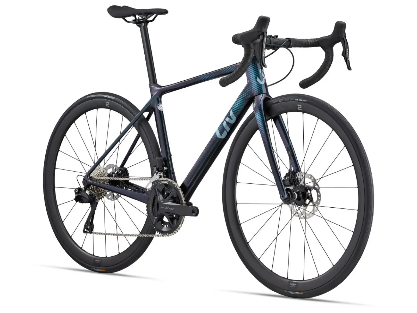 Liv Langma Advanced Disc 1+ Straßenrad Starry Night
