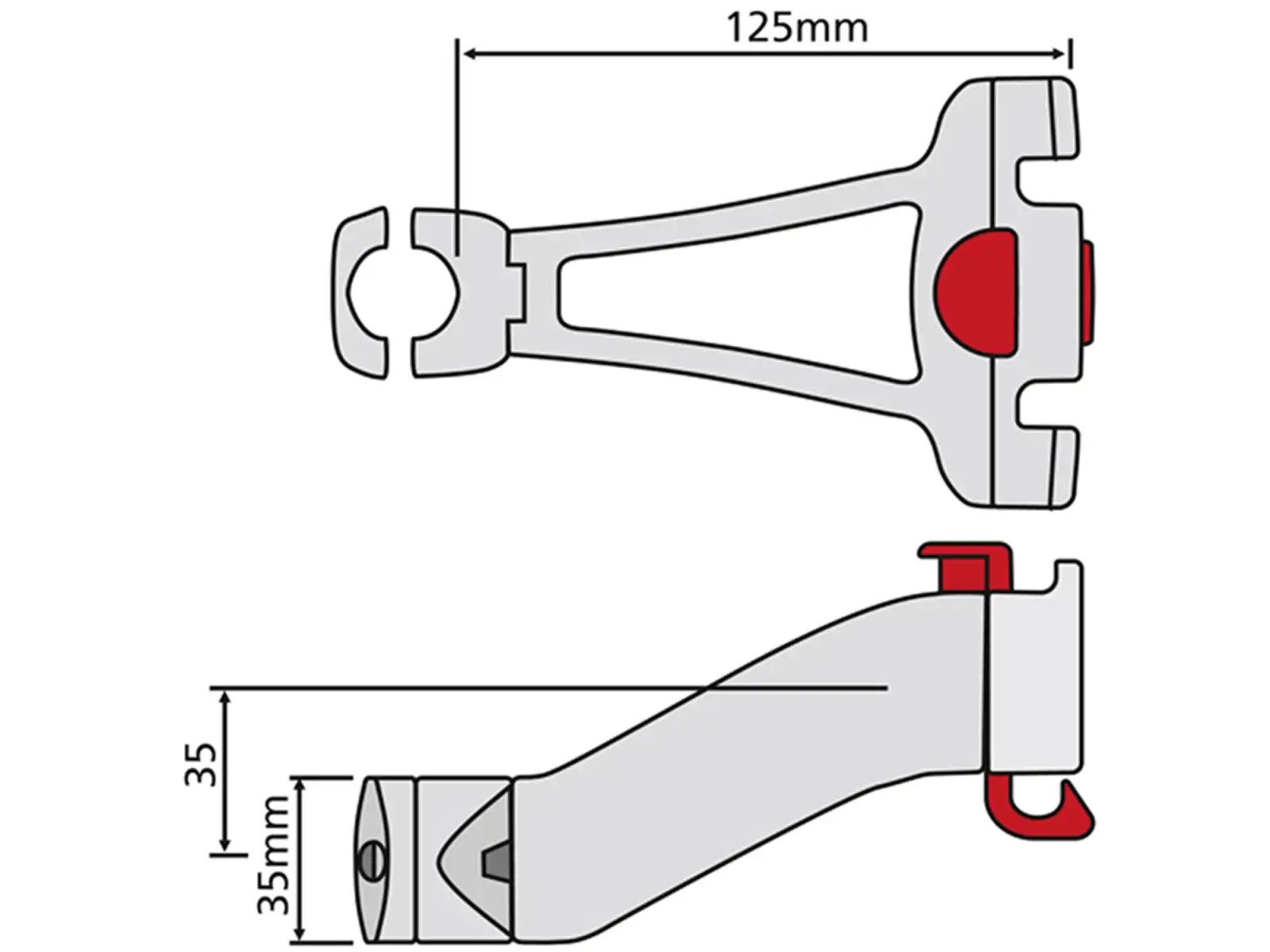 KLICKfix Vorbauadapter