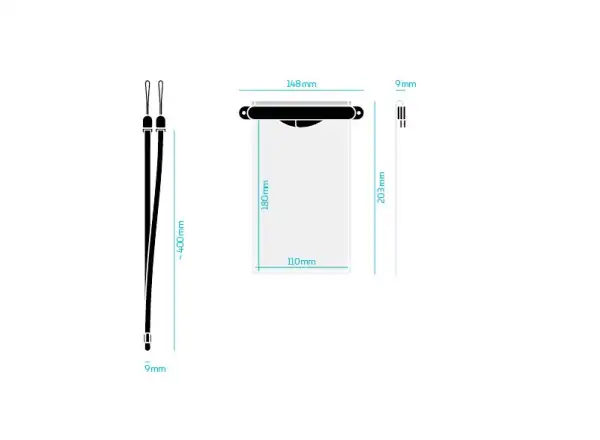 Fidlock Hermetic Hülle Medi Transparent