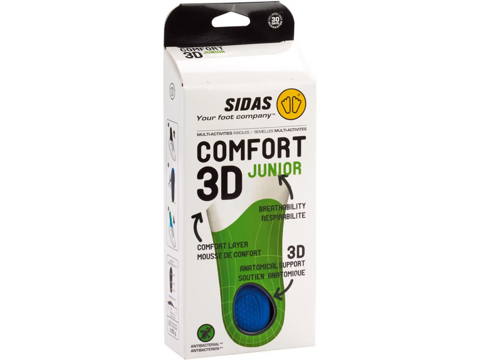 Sidas Comfort 3D Junior Einlegesohlen 1 Paar
