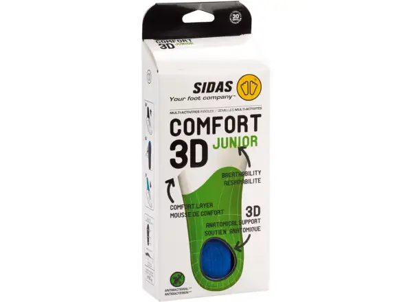 Sidas Comfort 3D Junior Einlegesohlen 1 Paar