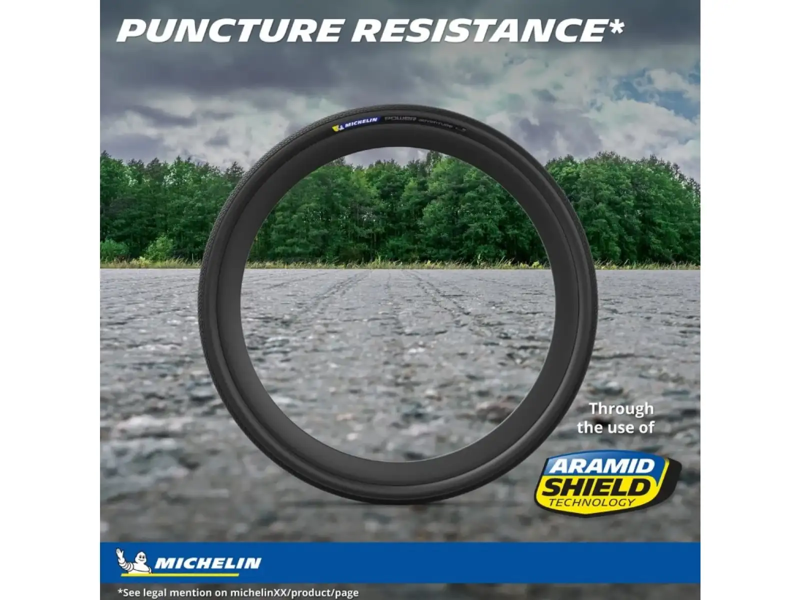 Michelin Power Adventure TS TLR Wettbewerbslinie 650bx48 Schotterreifen Kevlar Classic