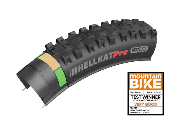 Kenda K-Series Hellkat AllMountain 120TPI K-1201 TR 27,5x2,40" MTB Reifen Kevlar