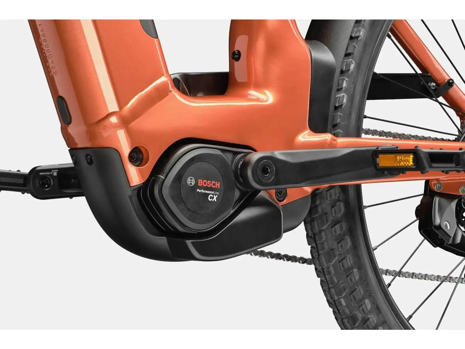 Cannondale Tesoro X 1 LSTH Orange Slice Trekking E-Bike mit tiefem Einstieg