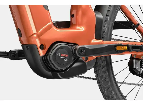 Cannondale Tesoro X 1 LSTH Orange Slice Trekking E-Bike mit tiefem Einstieg