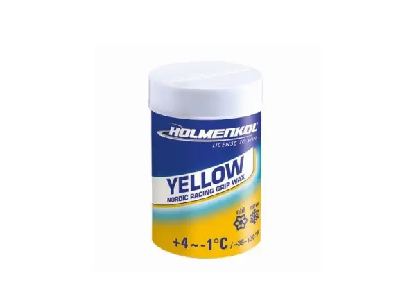 Holmenkol Grip Yellow Steigwachs 45 g
