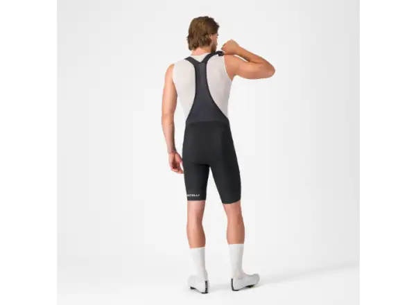 Castelli Endurance 4 Herren-Shorts mit Polster und Trägern schwarz