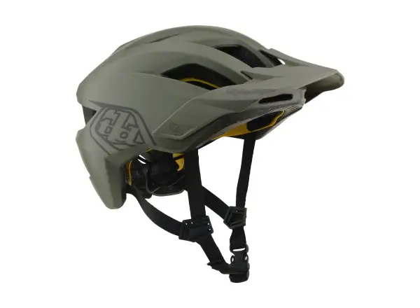 Troy Lee Designs Youth Flowline MIPS Kinderhelm Point Army/Phantom