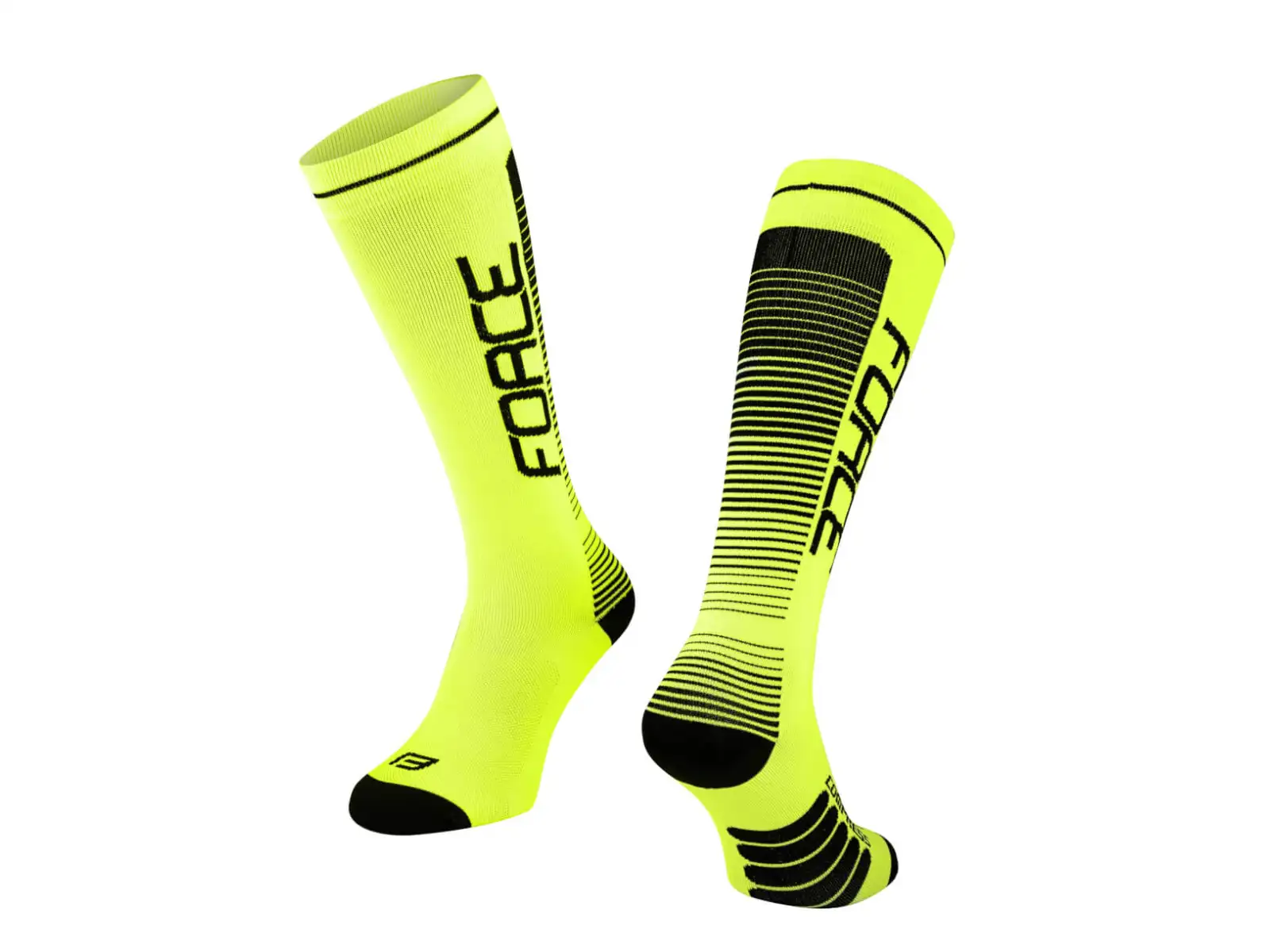 Force Compress Kompressionsstrümpfe fluo/schwarz