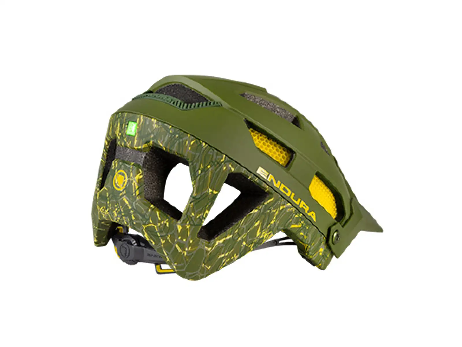 Endura SingleTrack MIPS MTB Helm Olivgrün