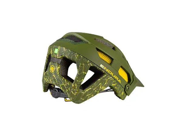 Endura SingleTrack MIPS MTB Helm Olivgrün