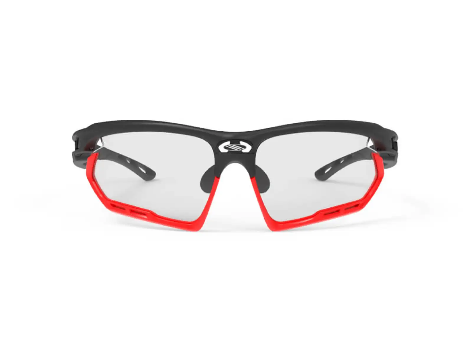 Rudy Project Fotonyk Brille Matte Black/Bumpers Red Fluo