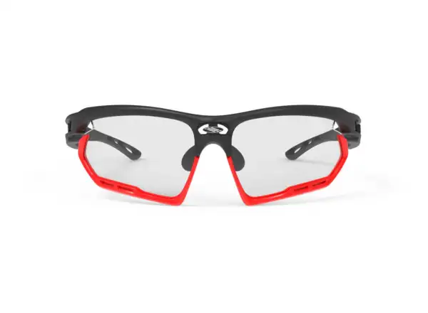Rudy Project Fotonyk Brille Matte Black/Bumpers Red Fluo