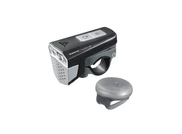 Topeak Soundlite USB Frontlicht mit Hupe