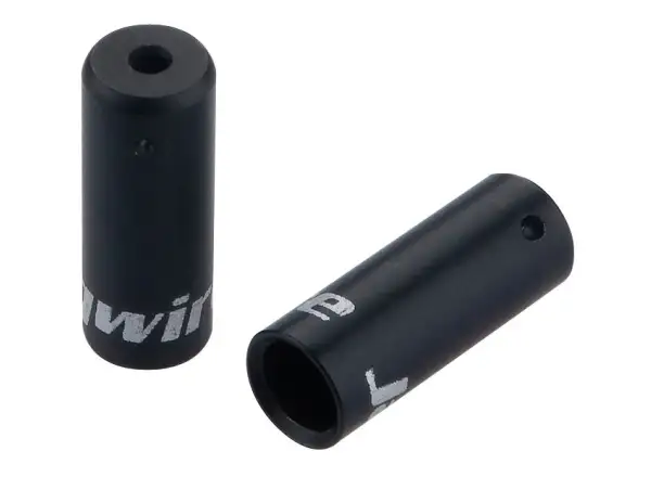Jagwire BOT192-2BJ Alu 4mm Endkappe für Schaltzugaußenhülle, offen, 1 Stück