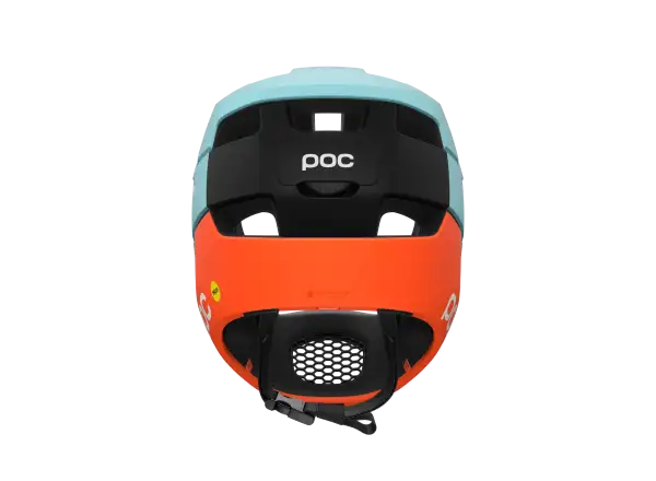 POC Otocon Race MIPS Helm Indicolite Blue Matt/Carnelian Orange Matt