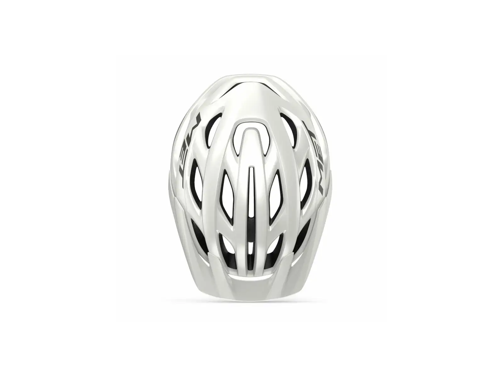MET Veleno Helm weiß/grau
