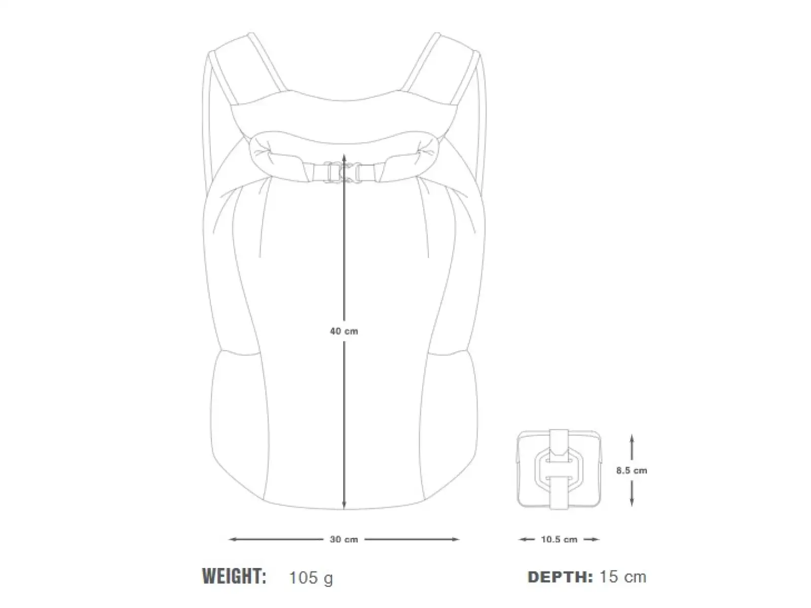 Apidura Packable Rucksack Rucksack 13L