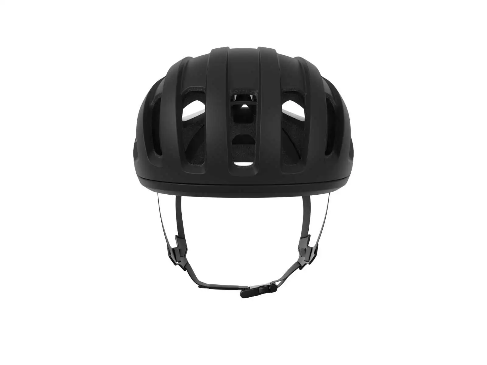 POC Amidal Rennradhelm Uranium Black Matt/Hydrogen White