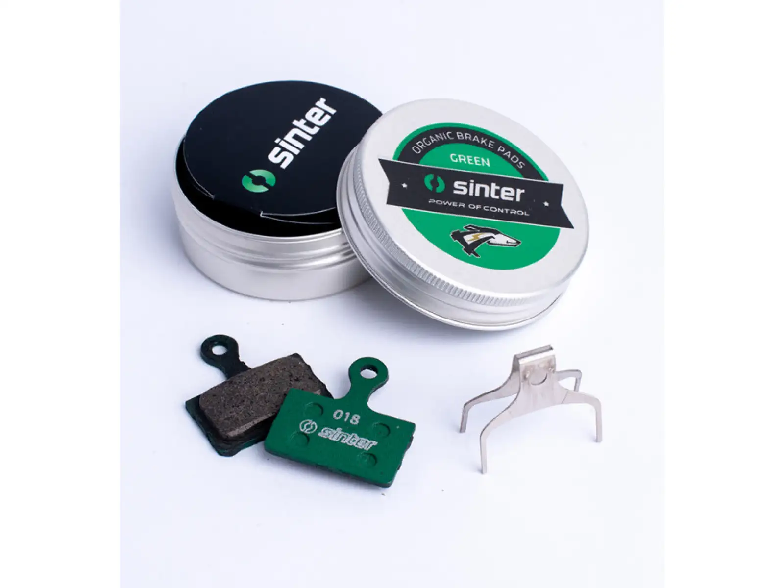 Sinter Shimano K Typ Bremsbeläge aus grünem Polymer