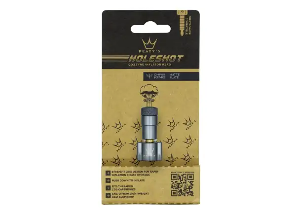 Peatys Holeshot CO2 Pump Head Schiefer