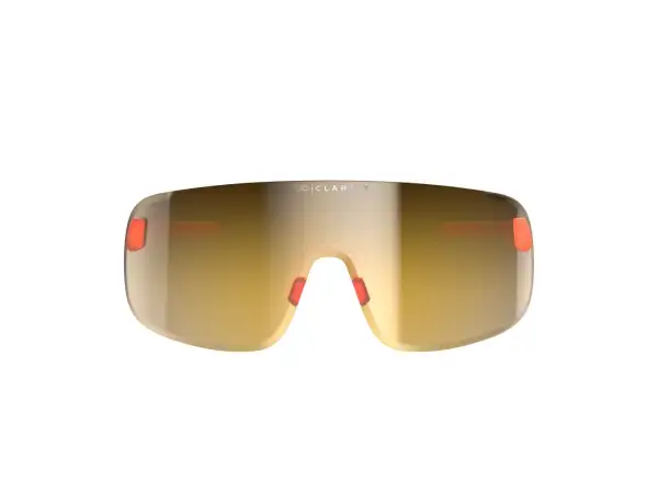 POC Elicit Fahrradbrille Fluorescent Orange Translucent