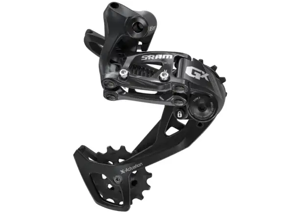 Sram GX 2×11-fach Schaltwerk Mittellanger Käfig Schwarz