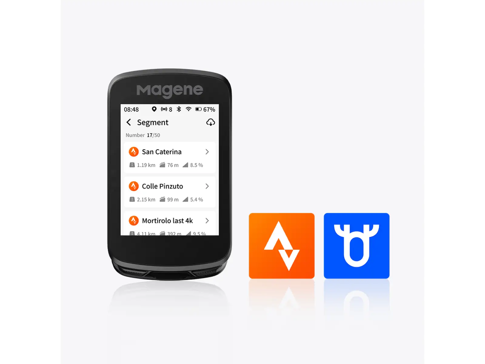 Magene C606 V2 GPS Fahrradcomputer