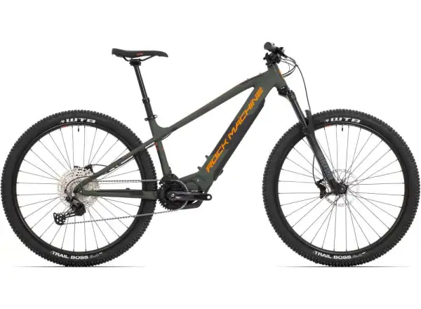 Rock Machine Blizz INT e60-29 Mountain E-Bike Matte Khaki/Neon Orange/Black