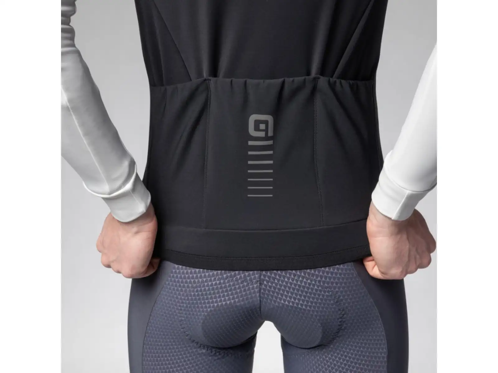 Alé PR-E Thermo 2.0 Herren Fahrradweste schwarz