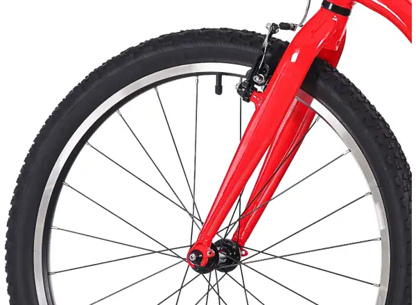 Rock Machine RIFF Jr 24 Kinderfahrrad Gloss Fire Red