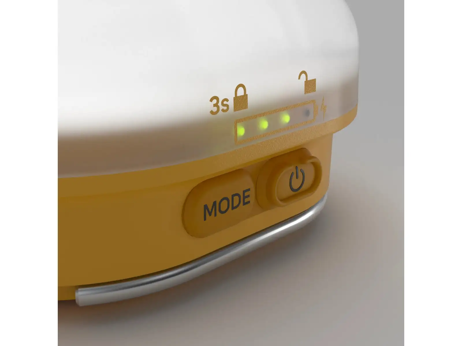 Silva Glow Recharge kompakte Taschenlampe Yellow