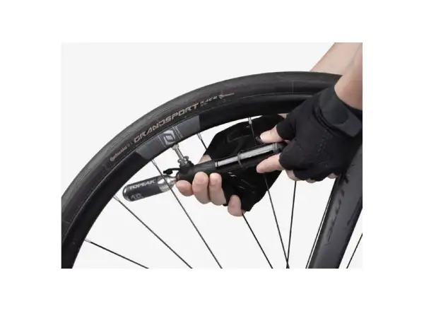 Topeak Hybrid Rocket HP Mini-Pumpe Schwarz