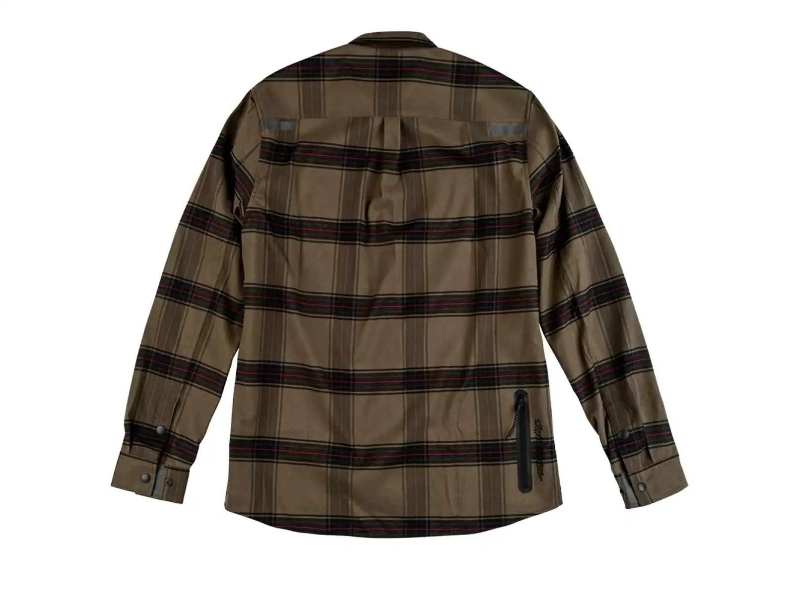 Troy Lee Designs Grind Flannel Paid Herrenhemd Dark Pine