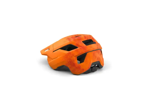 MET Shelter Youth Kinderhelm Orange Red
