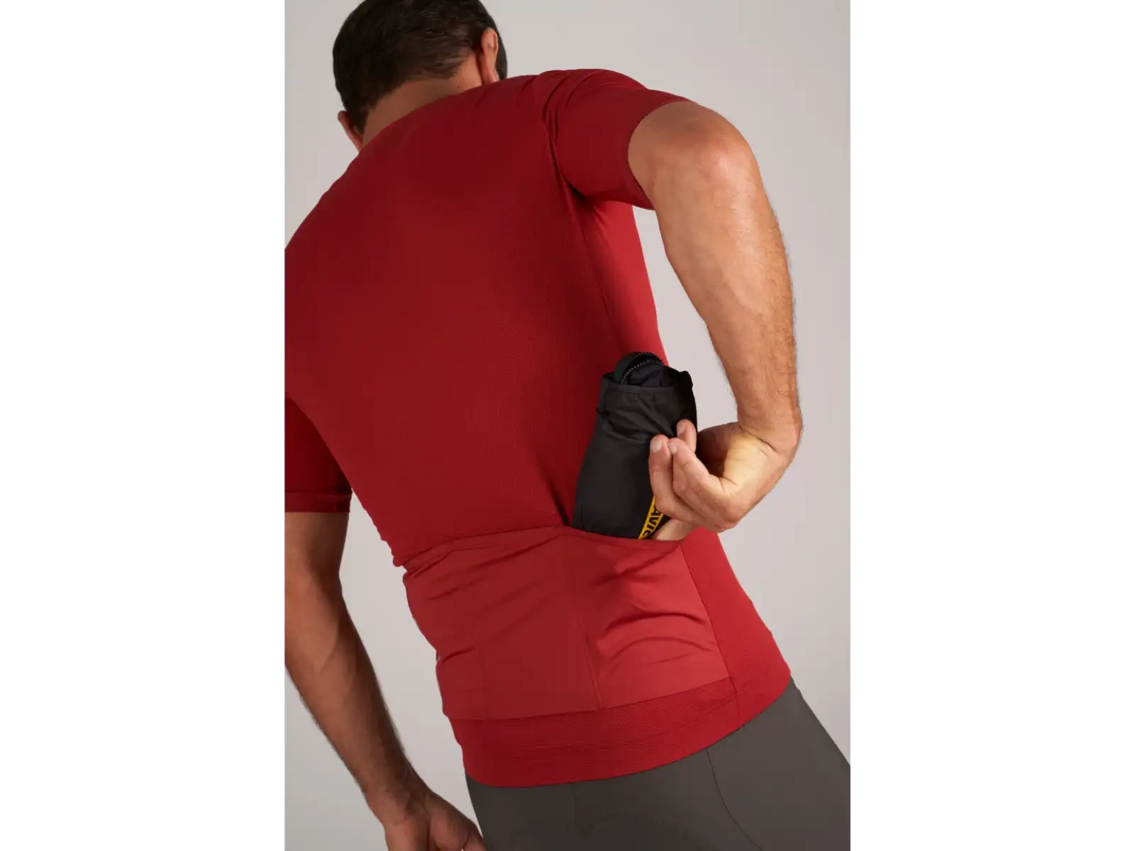Mavic Aksium Herrentrikot kurzarm Burgund