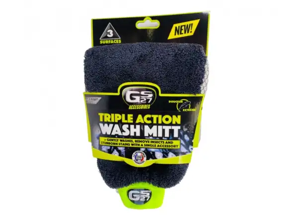 GS27 Triple Action Wash Mitt Waschhandschuh